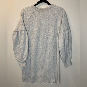 k/lab brand long sleeve mid-length dress